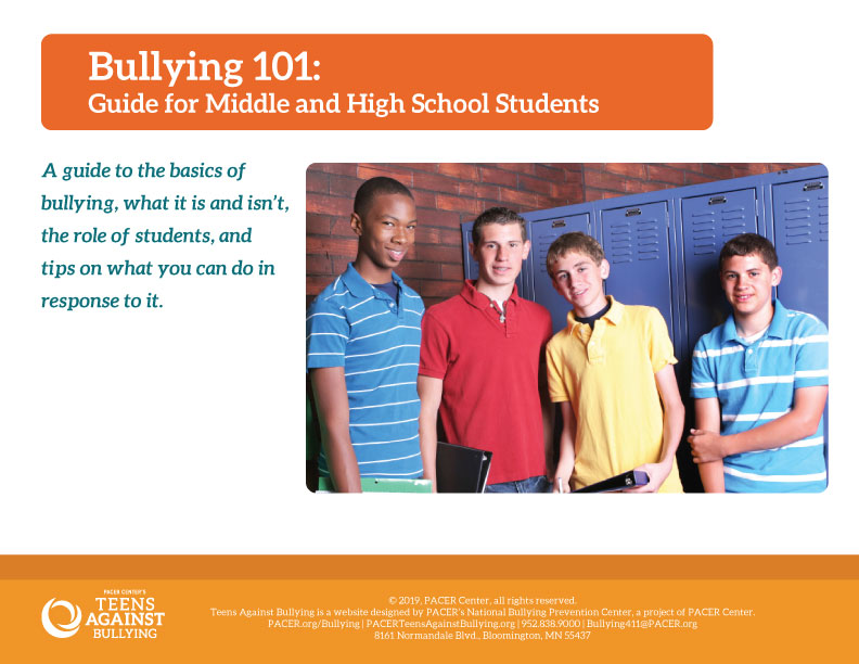 bullying 101 guide